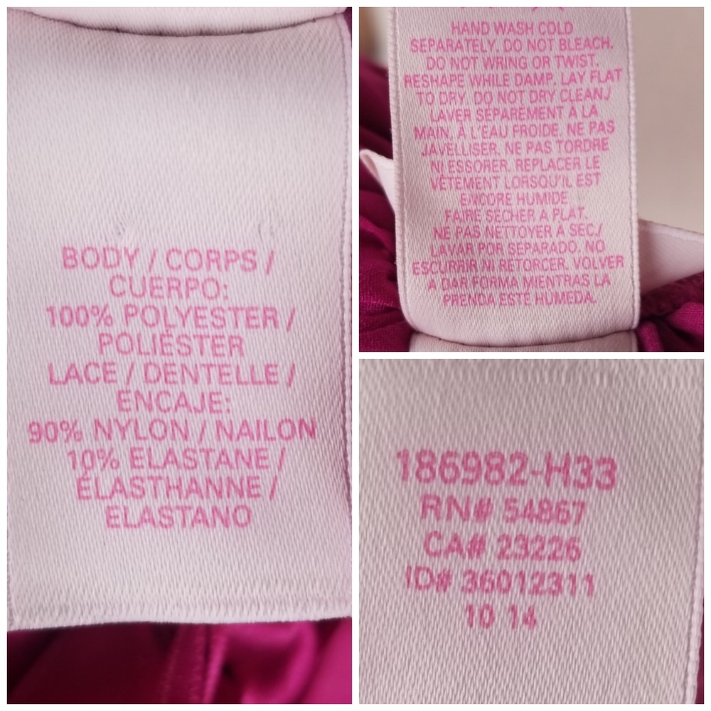 Victoria's Secret | NWOT Pink Babydoll Lace Nighty - Picture 7 of 7